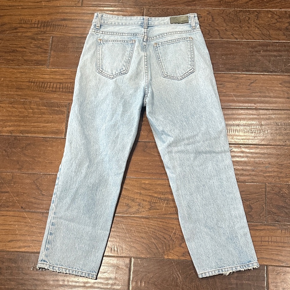 Carmar Light Blue High Rise cropped ankle Women Jeans size 26 - Picture 5 of 8